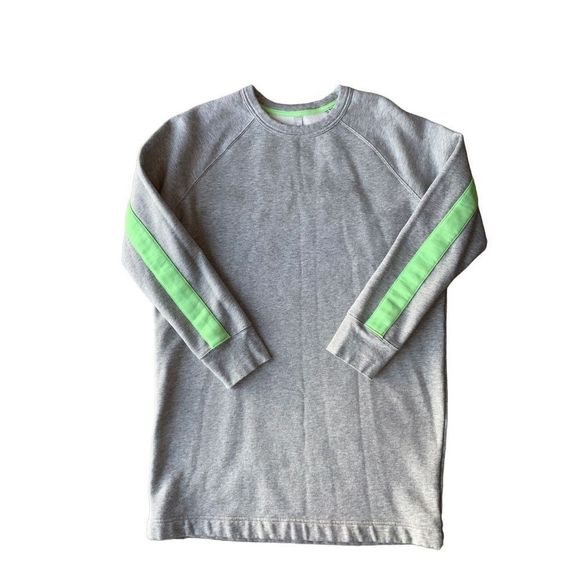 Athleta Gray and Neon Green Mini Dress - Picture 6 of 11